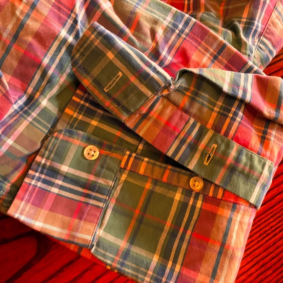 A charming Ralph Lauren Plaid shirt in pink and green - Picture 5 of 7